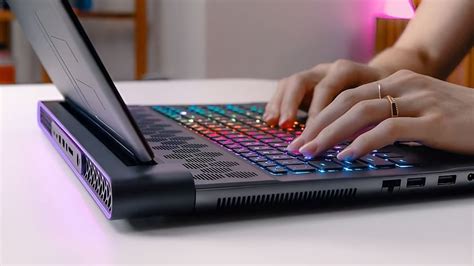 keyboard in laptop.